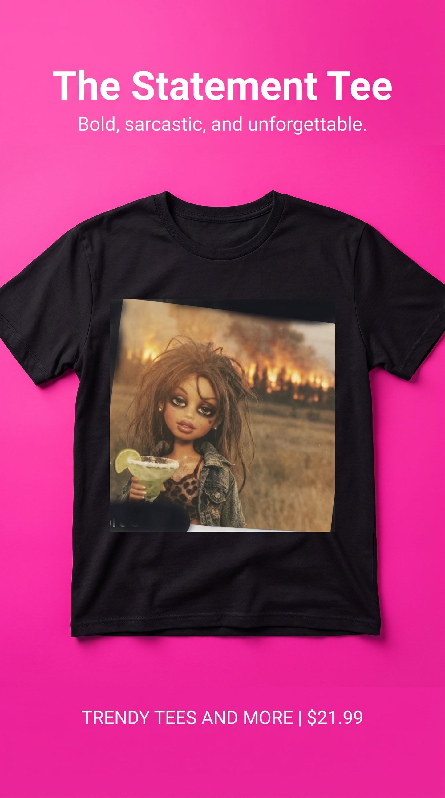 BURN IT TO THE GROUND T-SHIRT
